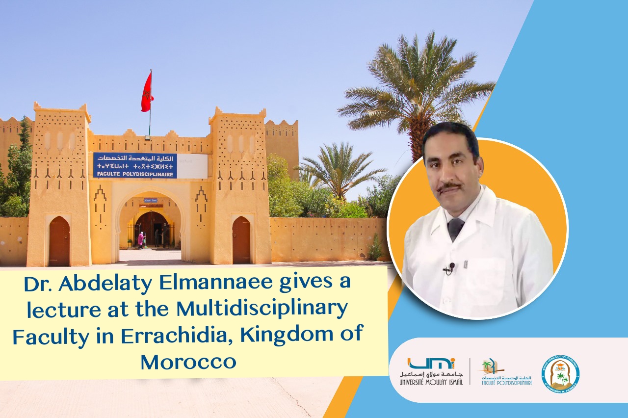 The Polydisciplinary Faculty of Errachidia is hosting a series of lectures by Dr Abdelaty Elmannaee to celebrate Moroccos leadership in health tourism