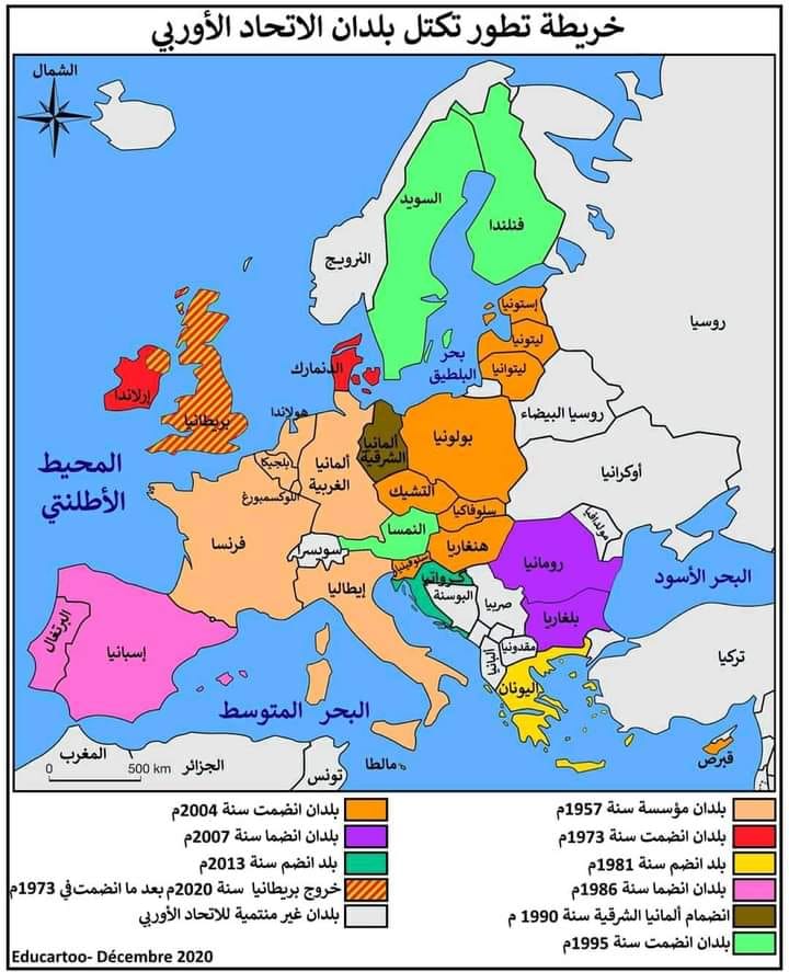  القارة العجوزة ( اوروبا ) 